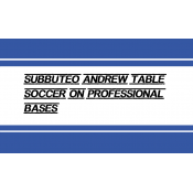 Subbuteo Andrew Table Soccer on Professional Bases (738)